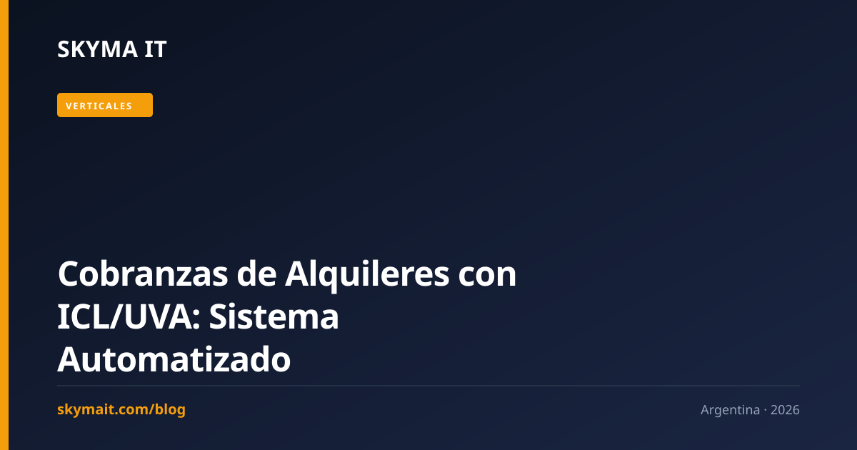 Cobranzas de Alquileres con ICL/UVA: Sistema Automatizado