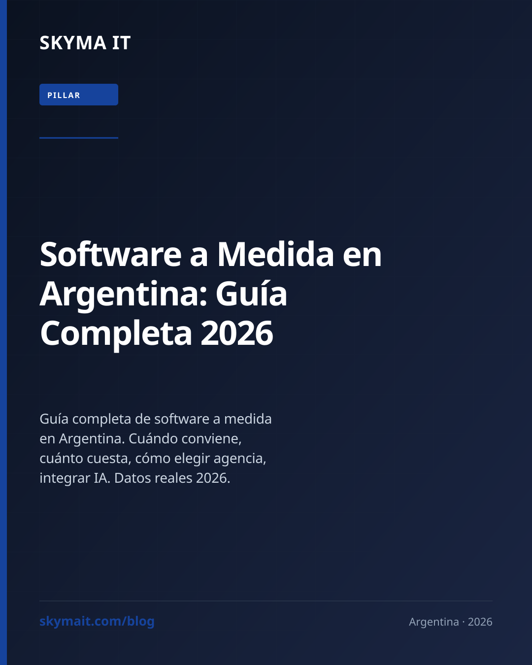 Software a Medida en Argentina: Guía Completa 2026