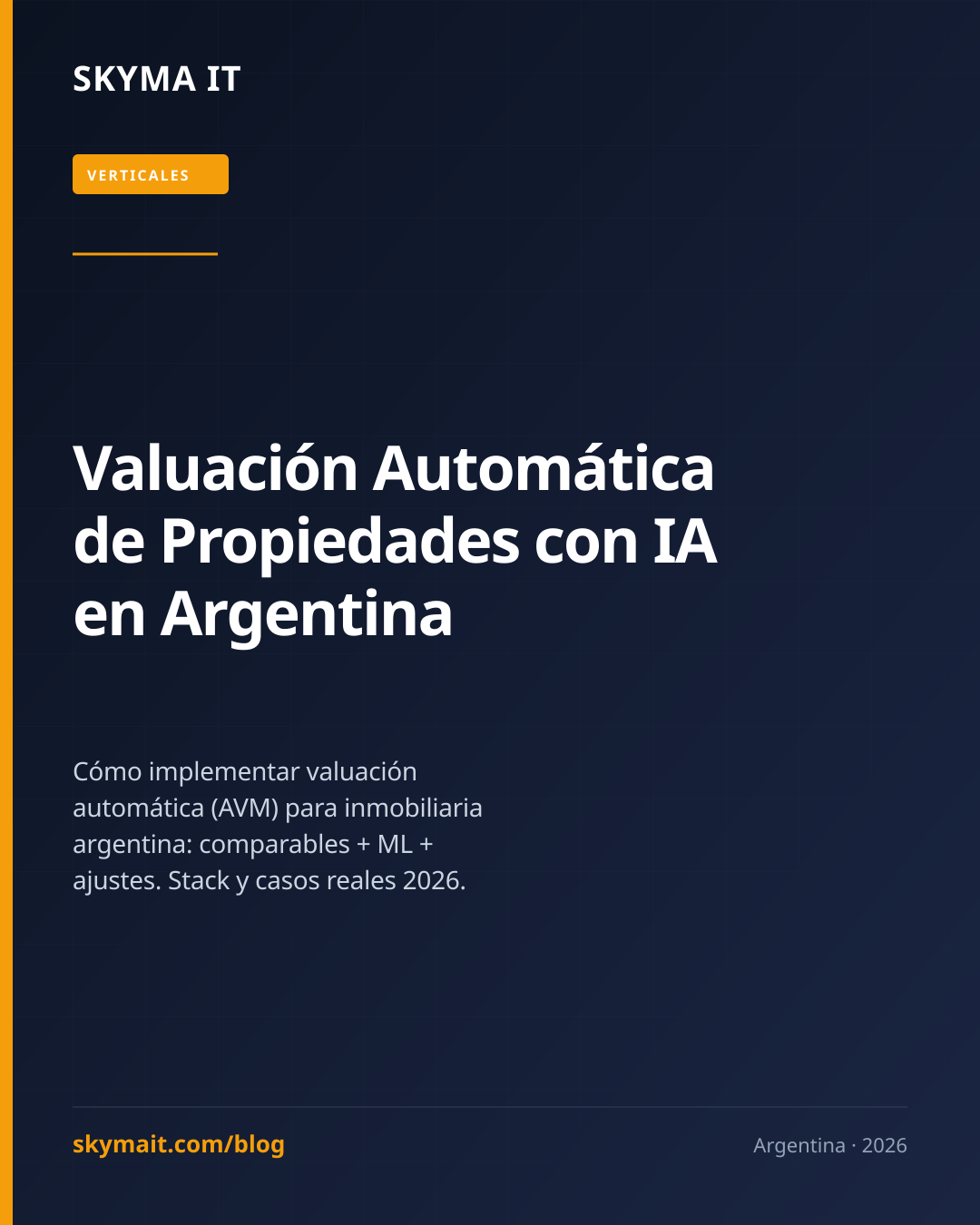 Valuación Automática de Propiedades con IA en Argentina